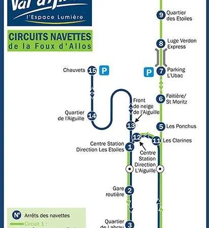 La Foux D'allos Nature Espace Lumiere דירה *